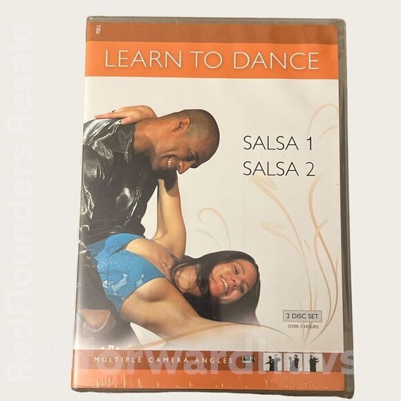Bundle Sale 3 for $15 | Salsa 1 & Salsa 2 (3+ Hours) 2-Disc DVD Box Set - Picture 1 of 7